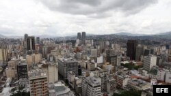 Vista general de la ciudad de Caracas. Foto Archivo.