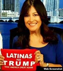Denise Gálvez y sus colegas han servido de portavoces voluntarias en la Campaña de Donald Trump.