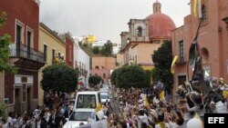 El papa Benedicto XVI ofrecerá misa multitudinaria en México 