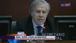 Almagro pide aplicar Carta Democrática Interamericana a Nicaragua