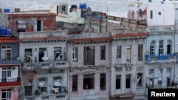 Vista de edificios de La Habana.