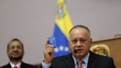 Diosdado Cabello, presidente de la Asamblea Nacional Constituyente.
