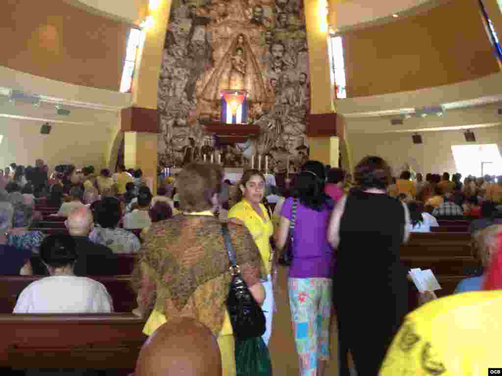 Celebración de la Virgen en la Ermita de la Caridad del Cobre