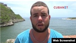 Andy Prada ha intentado escapar de Cuba en siete ocasiones. (Captura video/Cubanet)