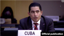 Lester Delgado, de la delegación de Cuba dijo que la labor de la alta comisionada para los Derechos Humanos, Michelle Bachelet, y su oficina, debería centrarse en la imparcialidad y la universalidad.