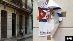 La Habana a menos de veinte días de la llegada del papa Francisco