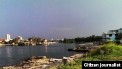 Reporta Cuba La Habana Río Almendares Foto Lázaro Yuri.