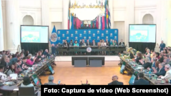 La OEA aprobó por aclamación la resolución “La situación en Nicaragua y su consideración colectiva continua”