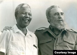 Mandela y Castro