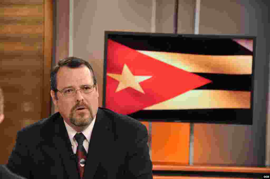 Jos&eacute; "Pepe" Lacayo, cronista deportivo de Radio Marti.