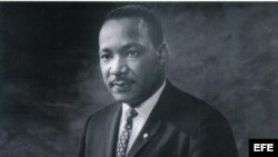 Fotografía de archivo sin fechar del Centro King de Atlanta, Georgia (EEUU) que muestra a Martin Luther King Jr.