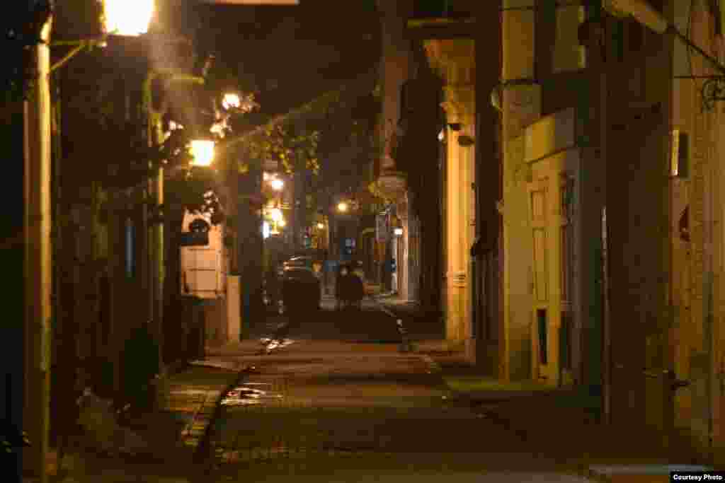 Vista de La Habana durante el duelo nacional por la muerte de Fidel Castro.