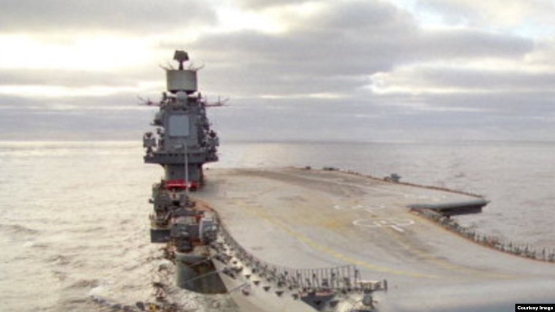 Nave de guerra rusa.