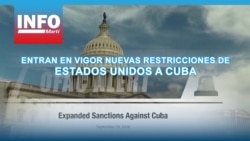 Entran en vigor nuevas restricciones de Estados Unidos a Cuba