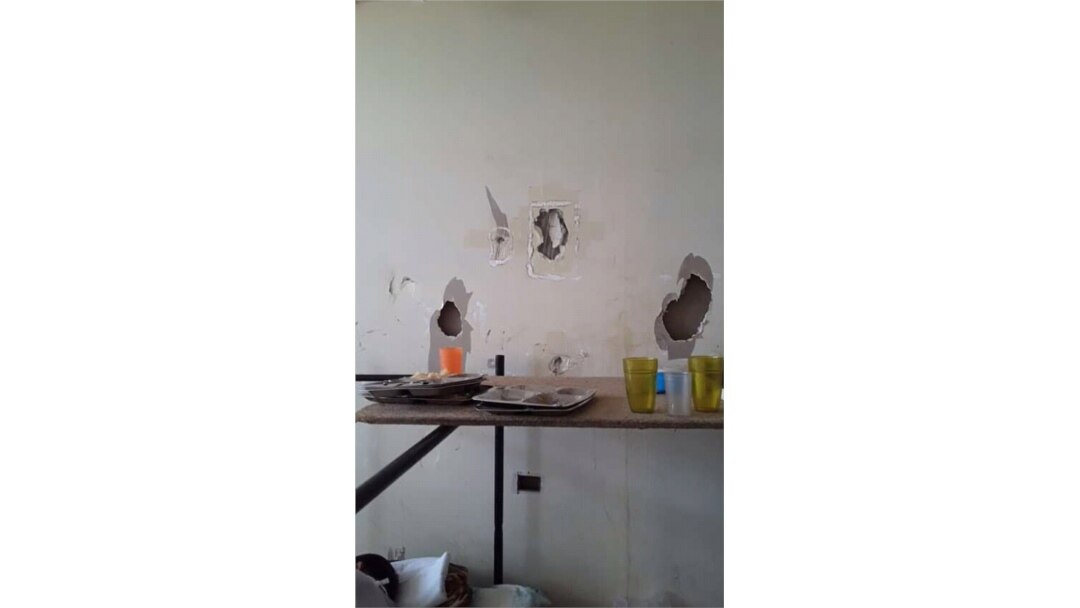 Centro de aislamiento en Jagüey Grande Foto cortesía de Ania Zamora