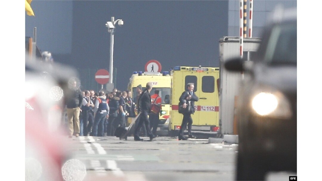 Confirman al menos 28 muertos y 35 heridos en los atentados de Bruselas.