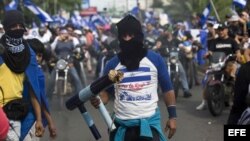 Manifestantes de la Marcha de las Madres de abril agredidos el miércoles en Managua