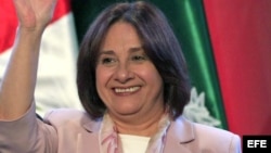 La ministra de Salud de Perú, Midori de Habich