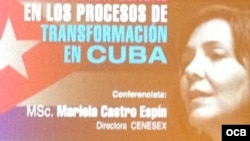 Mariela Castro en Santo Domingo