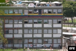 Vista parcial de los pabellones de la cárcel de Yare en el Estado Miranda.