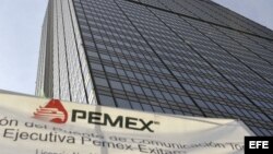 La Torre Corporativa de Petróleos Mexicanos (PEMEX), ubicada en Ciudad de México.