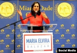 María Elvira Salazar. Tomado de Instagram @maelvirasalazar
