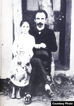 José Martí y María Mantilla en 1890