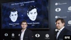 Primera derrota de Carlsen ante Kariakin, en Nueva York. 