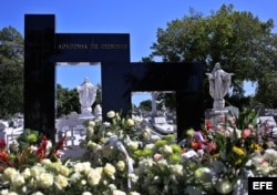 Los restos de Fidel Castro Díaz-Balart fueron sepultados en el panteón de la Academia de Ciencias de Cuba.
