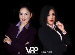 Las abogadas Lisbet Velázquez (izquierda) y Leslie Pérez Pérez, en una foto tomada de la cuenta de VPP Law Firm en Facebook.
