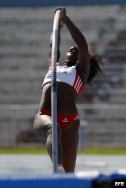 ARCHIVO. La atleta cubana Yarisley Silva.