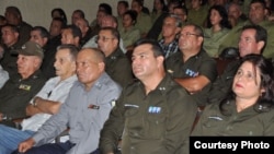 Militares cubanos del MININT y PNR
