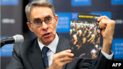 Kenneth Roth, director ejecutivo HRW durante presentación del Informe 2019