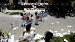 Represión contra Damas de Blanco y opositores en La Habana
