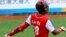 Los expertos creen que Héctor Olivera podría batear entre 15 y 20 jonrones por temporada en las Grandes Ligas.