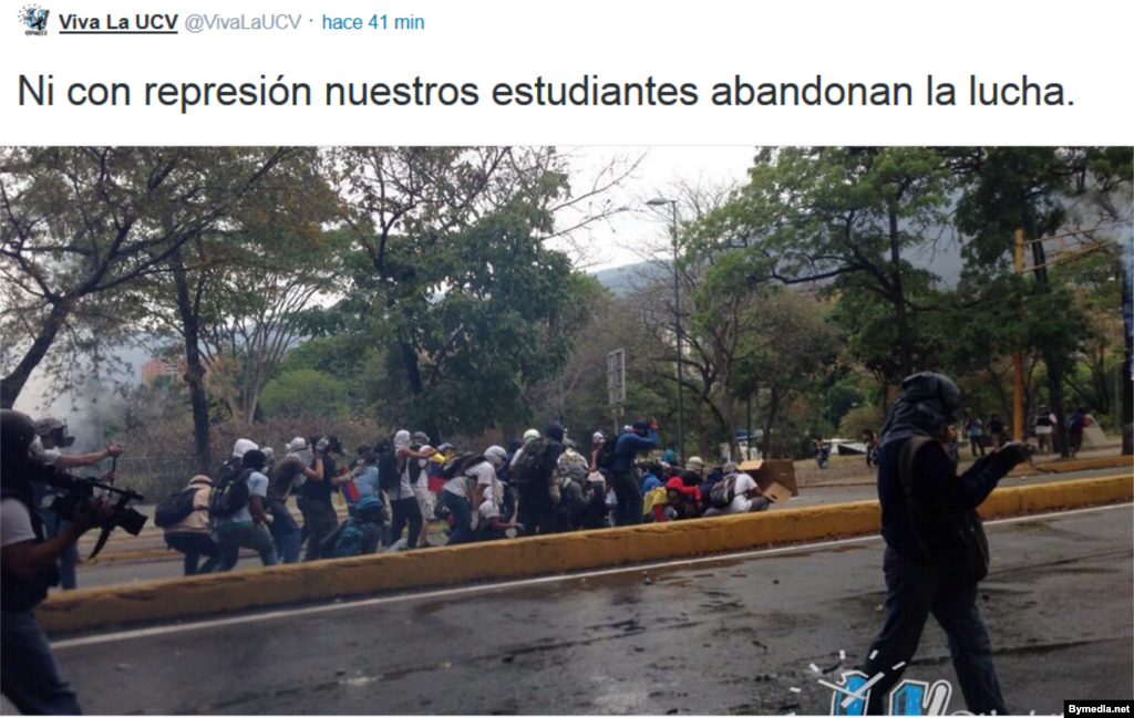 protestas venezuela redes sociales