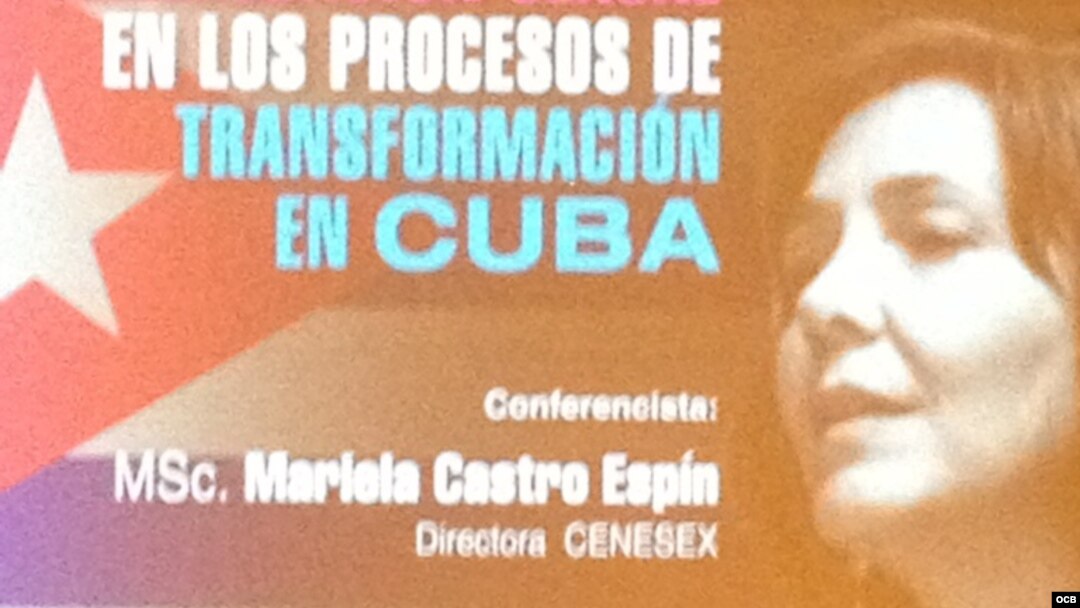 Mariela Castro en Santo Domingo