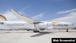 Avión de la compañía española Plus Ultra.
