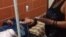 Leticia Ramos fue hospitalizada tras recibir una golpiza por parte de la policía. Fotos tomadas de Facebook