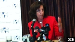 Roberta Jacobson, subsecretaria de Estado Adjunta. 