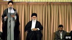 Líderes religiosos y seculares iraníes 