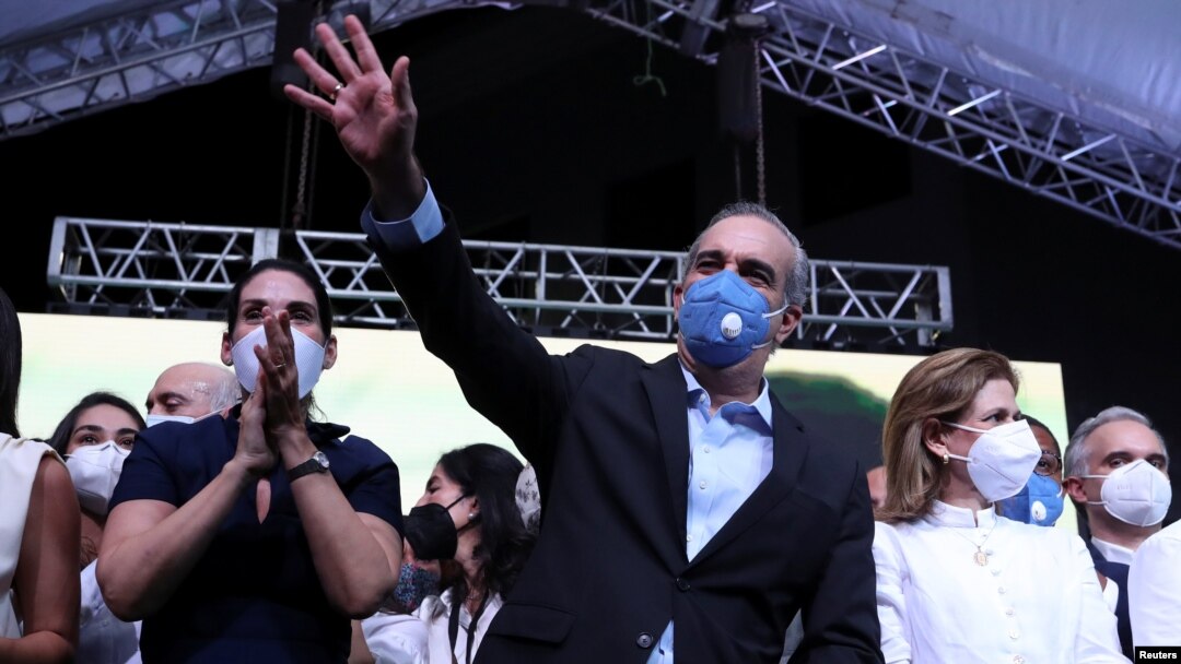 El candidato Luis Abinader. REUTERS/Ricardo Rojas