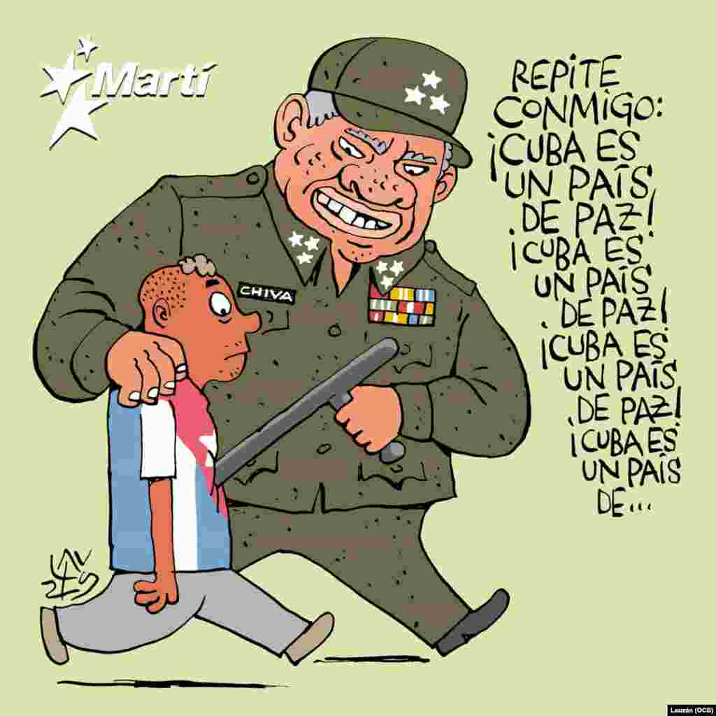 Miguel Díaz-Canel insiste en que Cuba es un país de paz y no una amenaza.