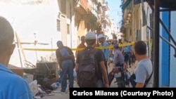 Derrumbe en Compostela, La Habana, deja dos fallecidos y una familia en la calle