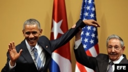 Conferencia de prensa de Barack Obama y Raúl Castro