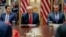 El presidente de los Estados Unidos, Donald Trump, participa en una reunión de gabinete en la Casa Blanca.