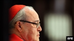 El cardenal cubano Jaime Ortega.