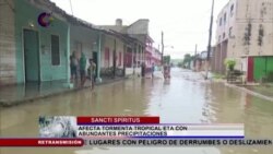 Inundaciones en Cuba causadas por Eta