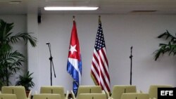 Vista general de la sala del Palacio de Convenciones de La Habana. 