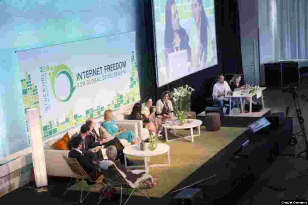 Foro de Libertad en Internet, en Estocolmo, Suecia